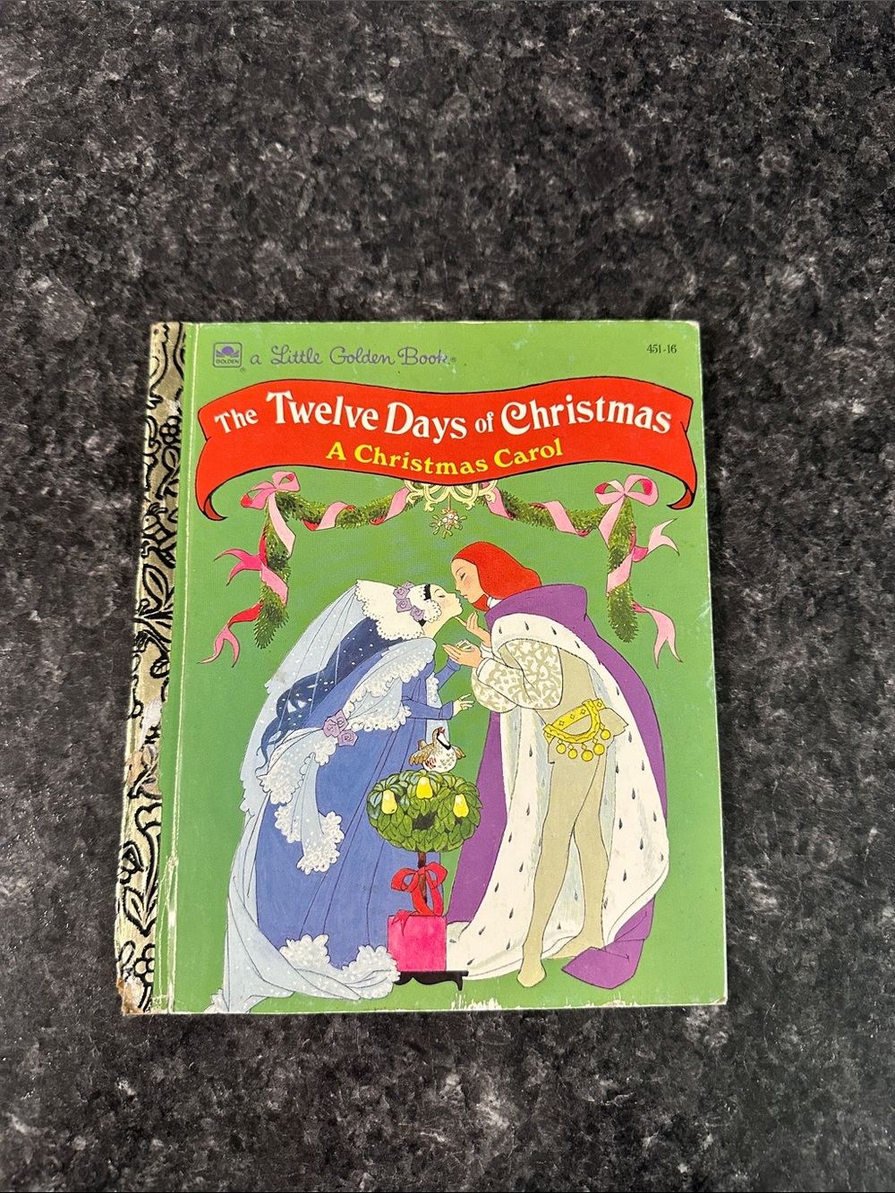 Little Golden Book The Twelve Days of Christmas - 1992